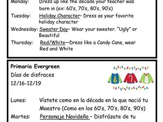 Dress up days